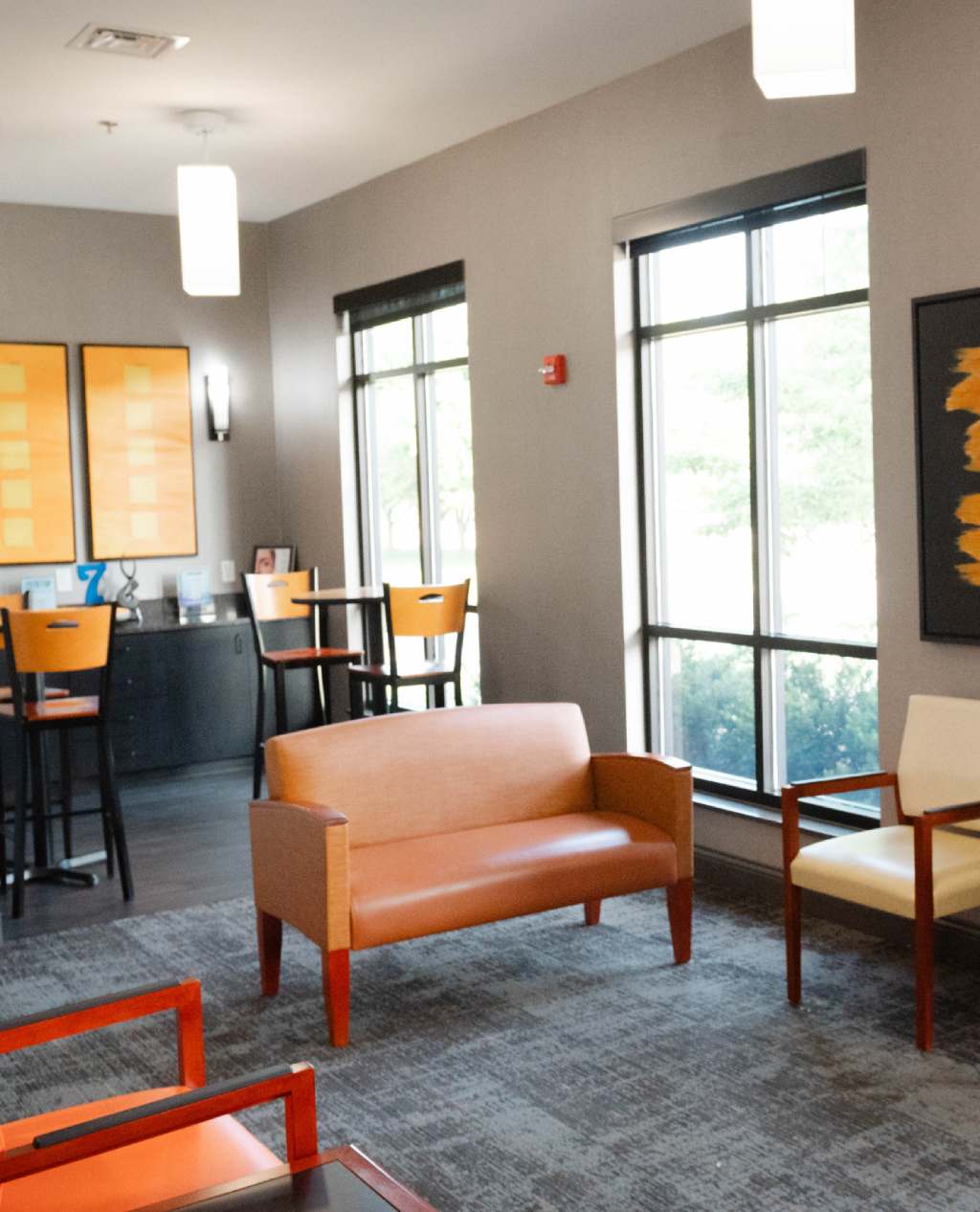 Patient waiting room